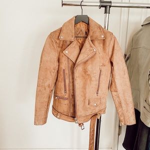ASOS Leather Jacket sZ XXS